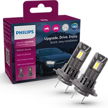 LED крушки за автомобил H7 Philips Ultinon Access, 12V 16W