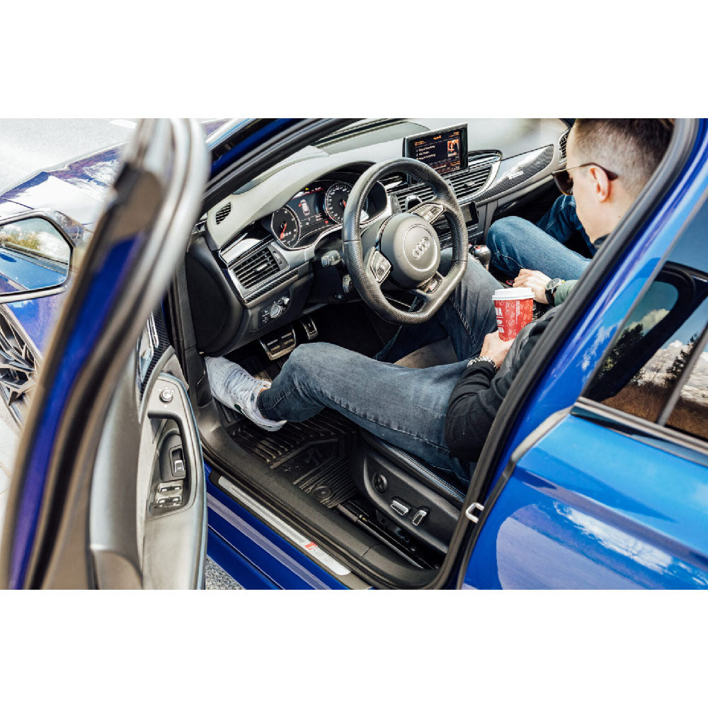 Rubber floor mats for Renault Zoe from 2012-2024, Model No.77