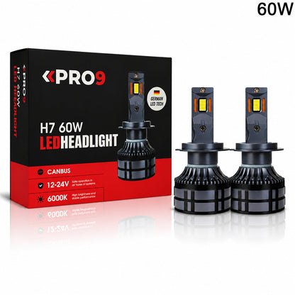 LED крушки H7 60W 6000K 14000lm 12-24V