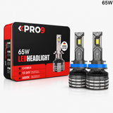 LED крушки H11 65W 6000K 12000lm 12-24V