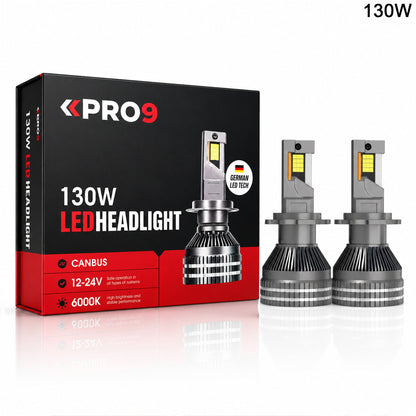 LED крушки H7 130W 6000K 18000lm 12-24V