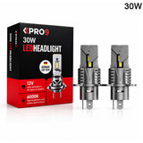 LED крушки H4 30W 6000K mini 12V