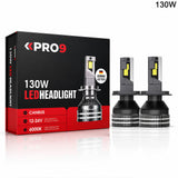 LED крушки H4 130W 6000K 18000lm 12-24V