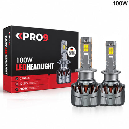 LED крушки H1 100W 6000K 16000lm 12-24V