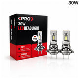 LED крушки H7 30W 6000K mini 12V