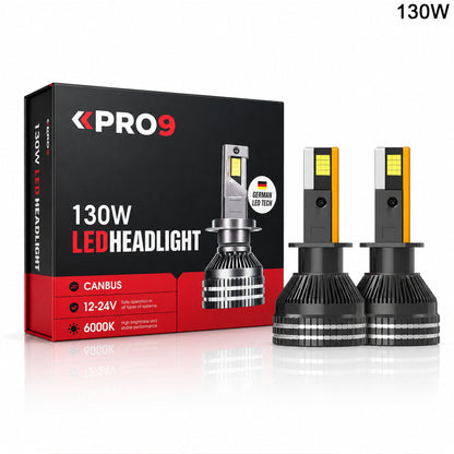 LED крушки H1 130W 6000K 18000lm 12-24V