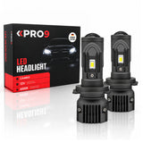 LED крушки H4 с лупи 80W 6000K 12-24V
