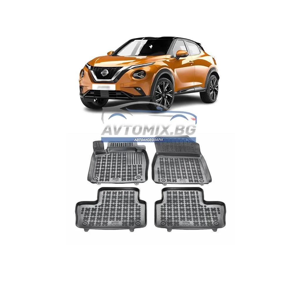 Гумени стелки зa Nissan Juke след 2019 г.,  Rezaw Plast