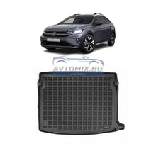 Rubber boot liner VW Taigo from 2020, upper/first level with spare wheel, Rezaw Plast