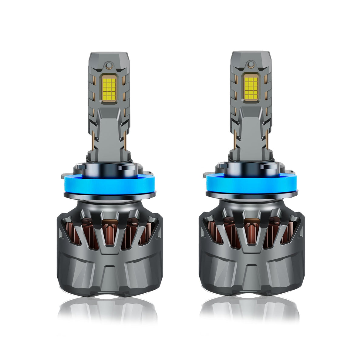 LED крушки H11 100W 6000K 16000lm 12-24V