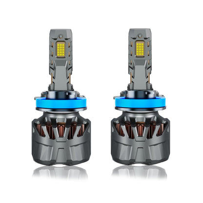 LED крушки H11 100W 6000K 16000lm 12-24V