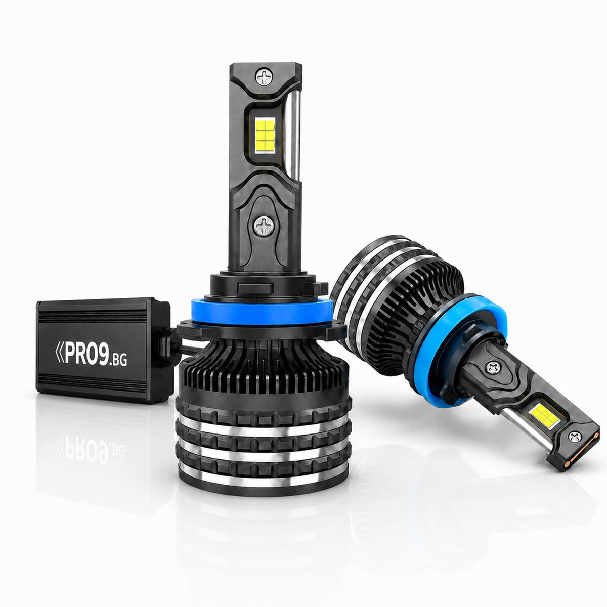 LED крушки H11 65W 6000K 12000lm 12-24V