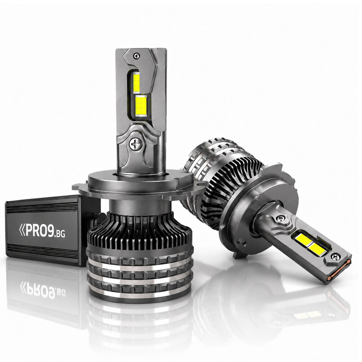 LED крушки H4 65W 6000K 12000lm 12-24V