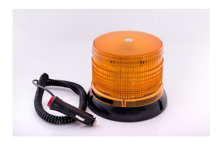 32 Led Сигнална лампа, аварийна, маяк, буркан 12V 24V с магнитна база