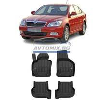 Гумени стелки зa Skoda Octavia 2004-2012 г., ProLine 3D