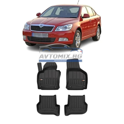 Гумени стелки зa Skoda Octavia 2004-2012 г., ProLine 3D