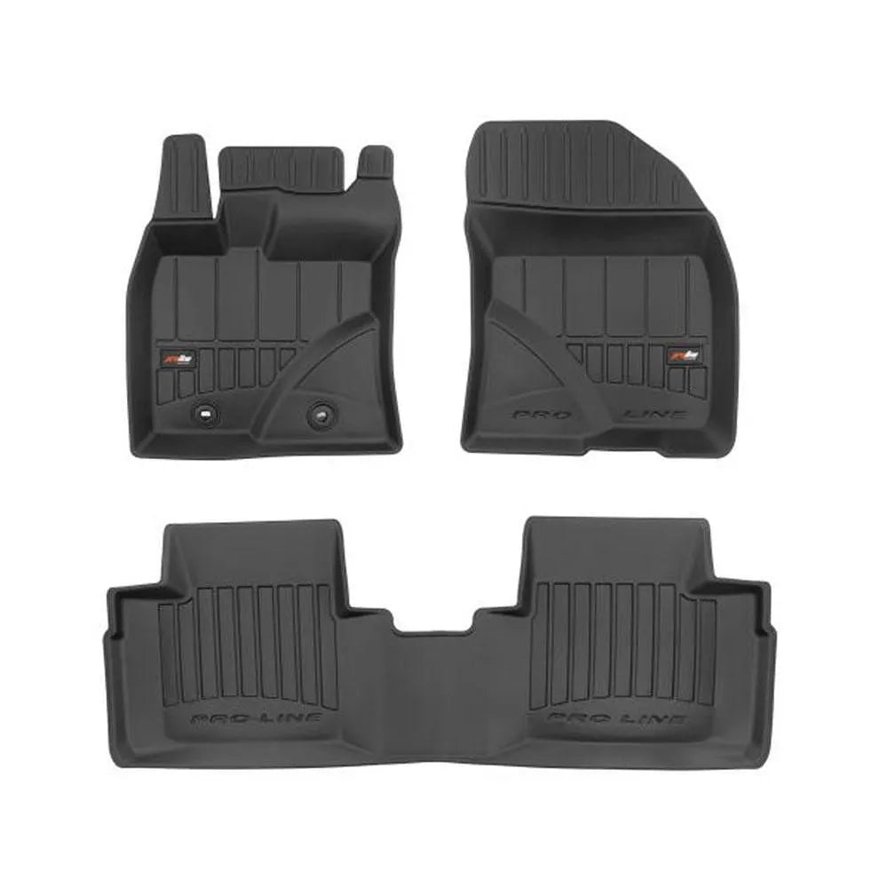 Гумени стелки зa Toyota Avensis 2009-2018  г., ProLine 3D