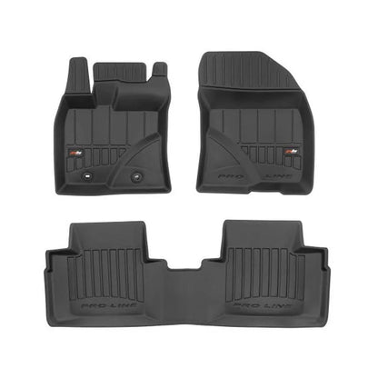 Гумени стелки зa Toyota Avensis 2009-2018  г., ProLine 3D