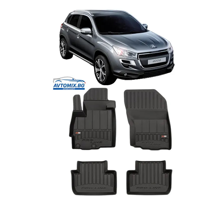 Гумени стелки за Peugeot 4008 от 2012-2016г ProLine 3D / SUV