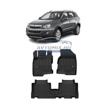 Rubber floor mats for Opel Antara 2006-2017, ProLine 3D