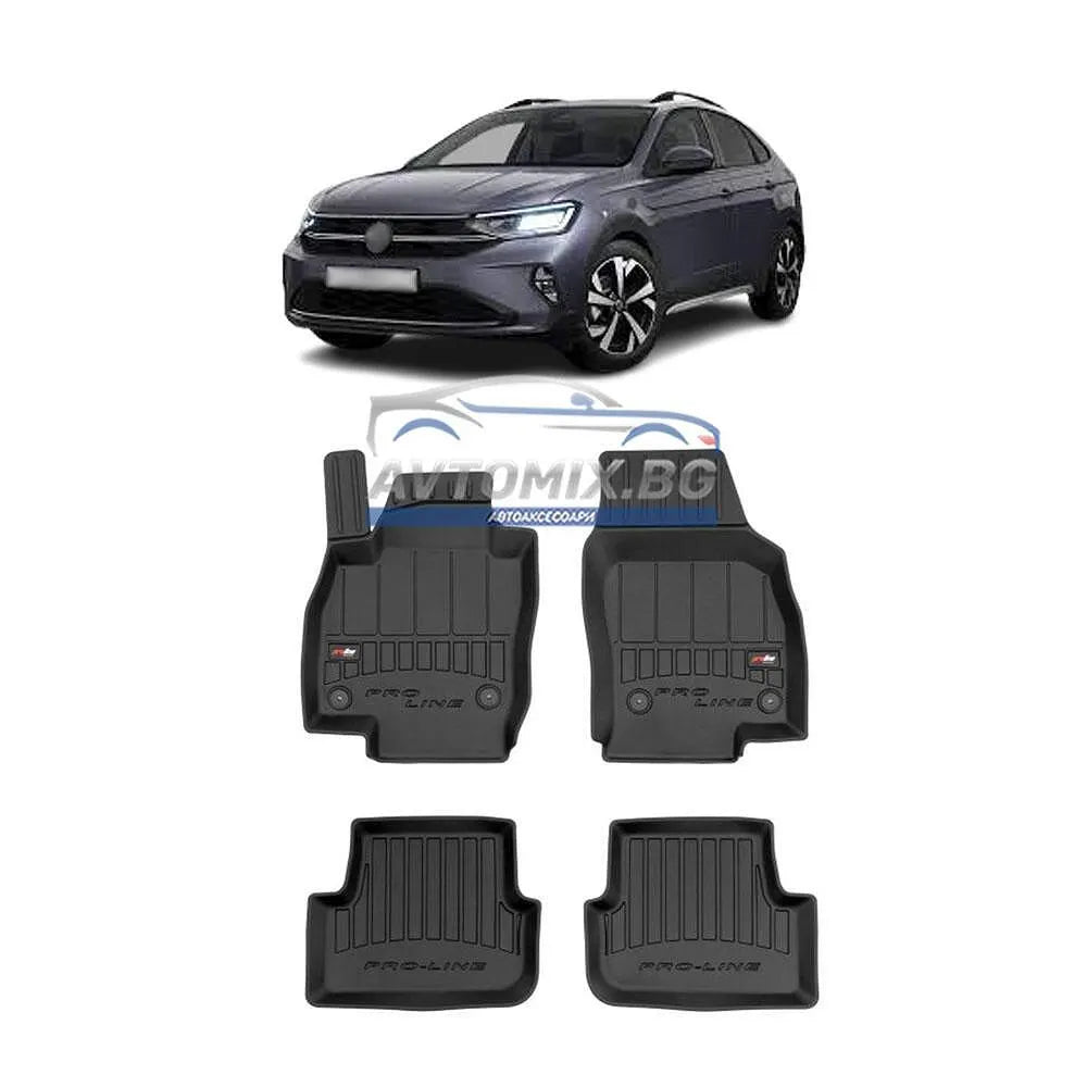Гумени стелки зa VW Taigo след 2020 г., ProLine 3D