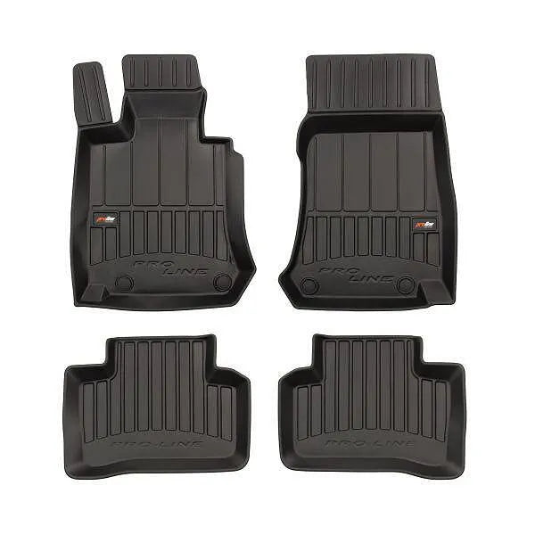 Rubber floor mats for Mercedes GLC X253 2015-2022, ProLine 3D