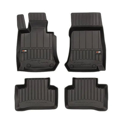 Rubber floor mats for Mercedes GLC X253 2015-2022, ProLine 3D