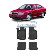 Гумени стелки зa Skoda Octavia 1996-2004 г., ProLine 3D