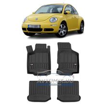 Rubber floor mats for VW Beetle 1997-2010, ProLine 3D