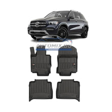 Гумени стелки зa Mercedes GLE W167 след 2019 г., ProLine 3D