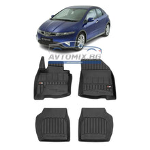 Гумени стелки зa Honda Civic 2006-2011 г., ProLine 3D