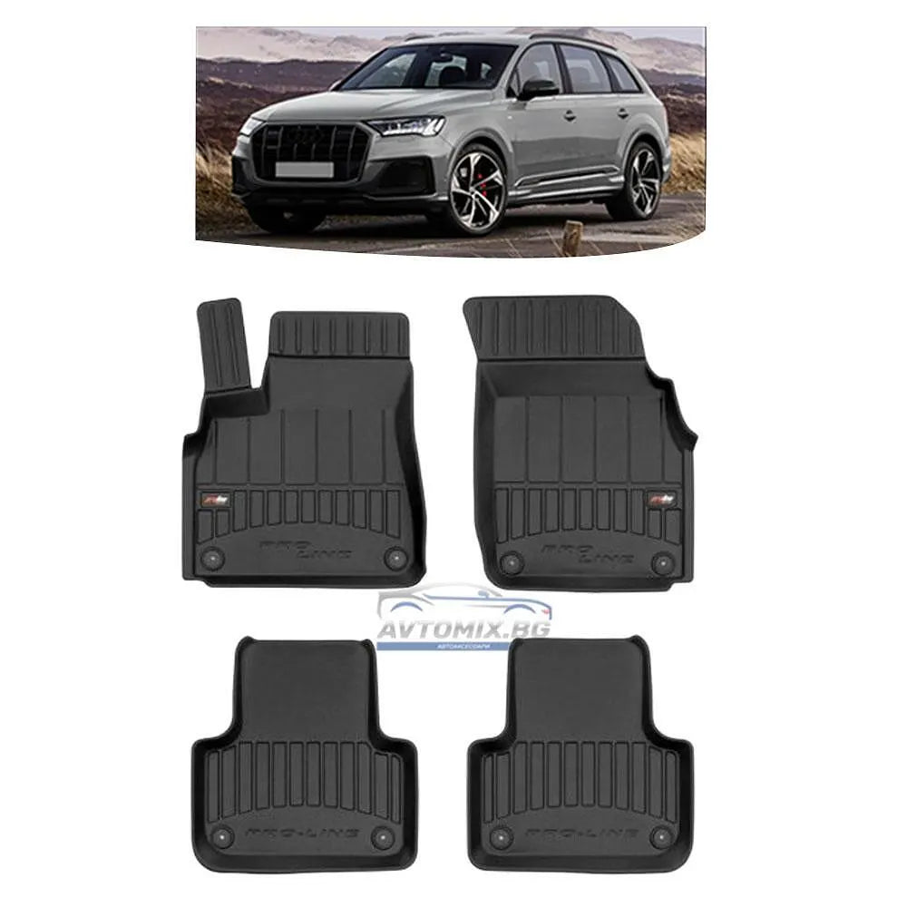 Гумени стелки за AUDI Q7 след 2015 г., ProLine 3D