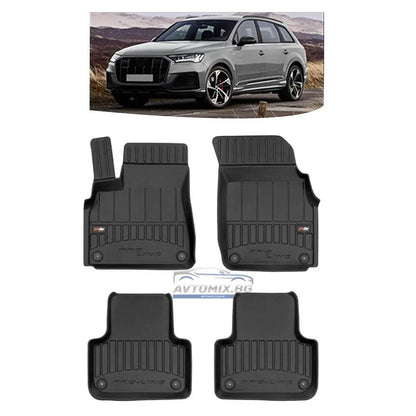 Гумени стелки за AUDI Q7 след 2015 г., ProLine 3D