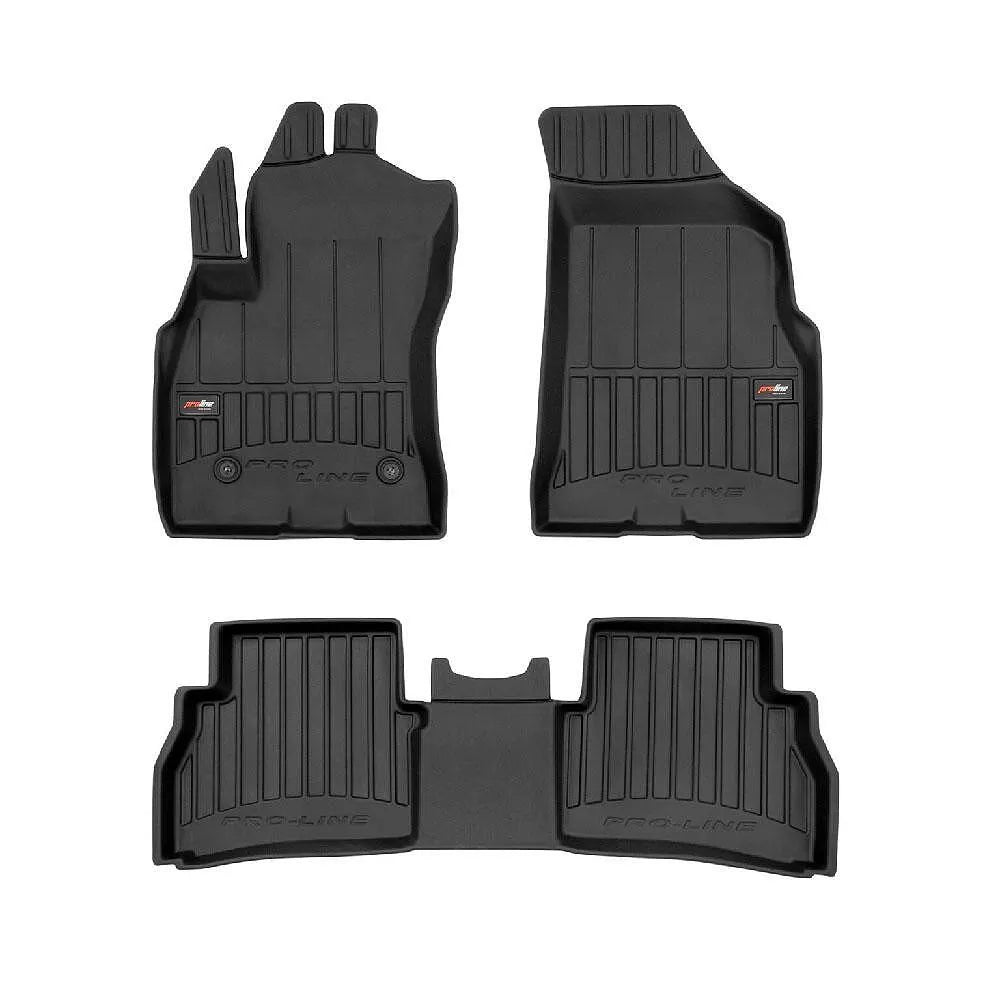Гумени стелки зa Fiat Doblo 2010-2020 г., ProLine 3D