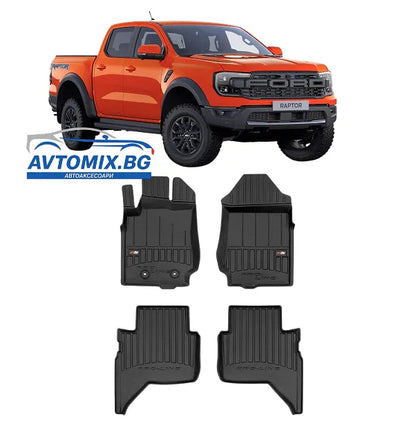 Гумени стелки зa Ford Ranger Raptor от 2015-2022г, ProLine 3D