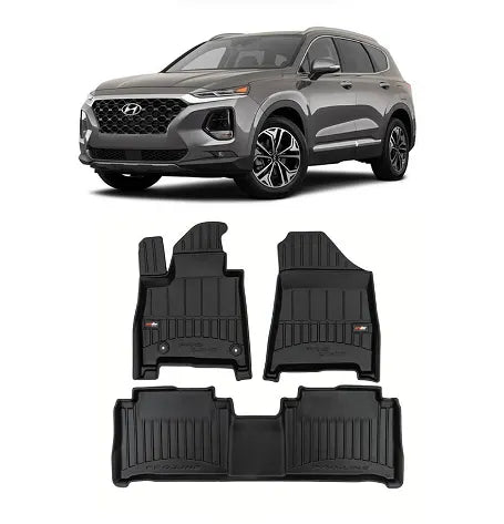 Гумени стелки за Hyundai Santa Fe IV 2018-2023г., ProLine 3D