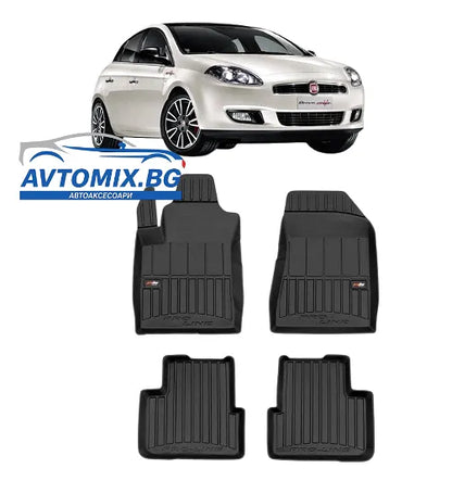 Гумени стелки за Fiat Bravo 2001-2014 г., ProLine 3D