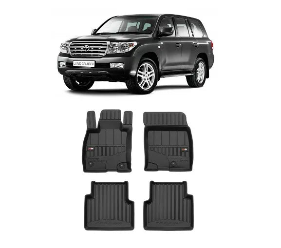 Гумени стелки за Toyota Land Cruiser 200 след 2007г., ProLine 3D