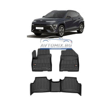 Гумени стелки зa Hyundai Kona 2017-2022 г., електрически, ProLine 3D