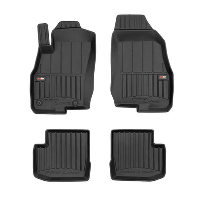 Гумени стелки зa Fiat Evo 2009-2012 г., 3 врати, ProLine 3D