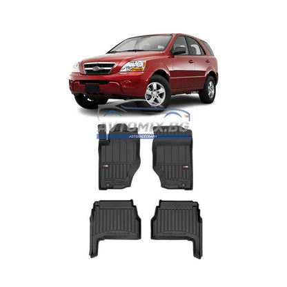 Гумени стелки зa KIA Sorento 2002-2011 г., ProLine 3D