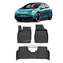 Rubber floor mats for VW ID.3, ProLine 3D