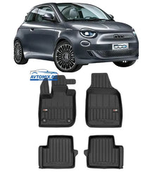 Гумени стелки зa Fiat 500e след 2020г, ProLine 3D
