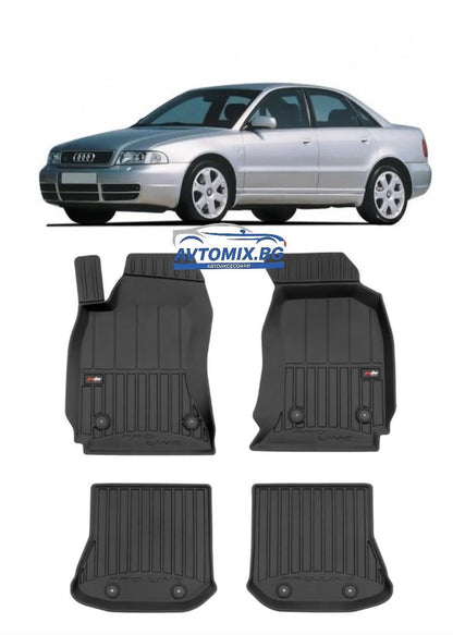 Гумени стелки зa Audi A4 B5 1994-2001г., ProLine 3D