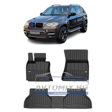 Гумени стелки зa BMW X5 E70 2006-2013 г., ProLine 3D