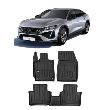 Гумени стелки за Peugeot 408 след 2022, ProLine 3D