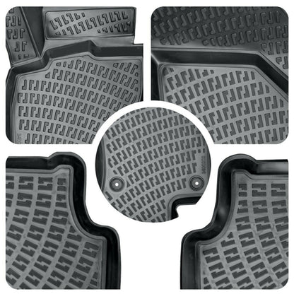 Rubber floor mats for Toyota Auris hatchback 2012-2018, RizLine