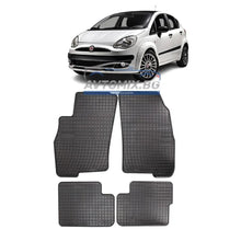 Covorașe de cauciuc pentru Fiat Evo 2009-2012, 5 uși, Frogum