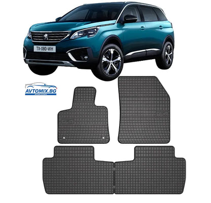 Гумени стелки за Peugeot 5008 SUV след 2017г., Frogum