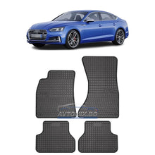 Rubber floor mats for Audi A5 F5 Sportback 5 doors after 2016, Frogum
